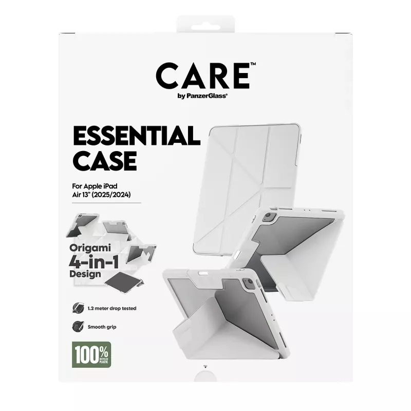 PanzerGlass CARE™ by Essential Case Light Grey iPad Air 13 inch (2024-2026)