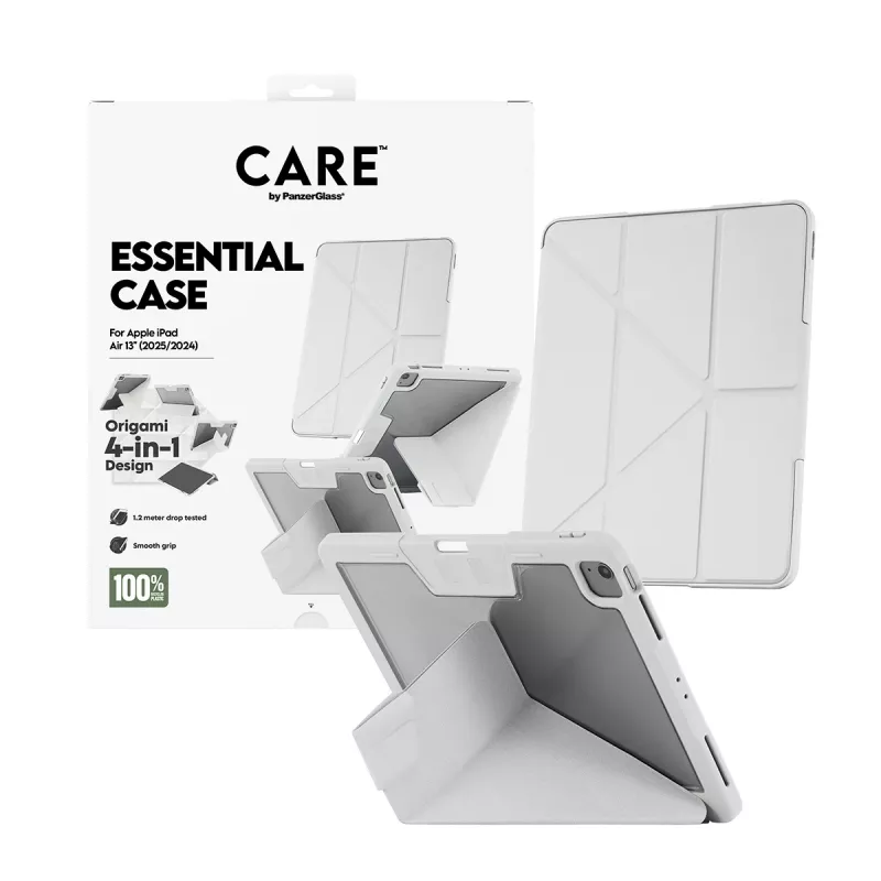 PanzerGlass CARE™ by Essential Case Light Grey iPad Air 13 inch (2024-2026)