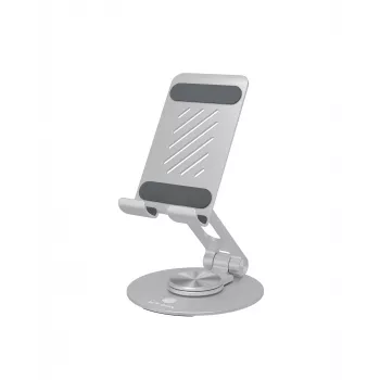 Smartphone and Tablet Stand icybox IB-TH201-R — 360° rotatable stand for phones and tablets