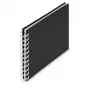 Hama Fine Art photo album Black 30 sheets 14 x 14 cm Spiral binding