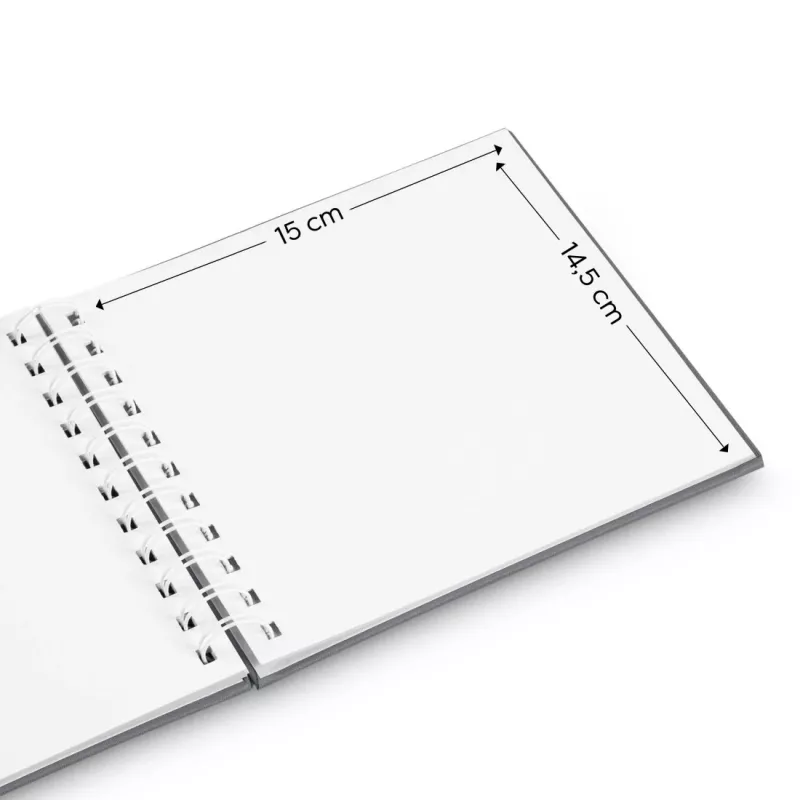 Hama Fine Art photo album Black 30 sheets 14 x 14 cm Spiral binding