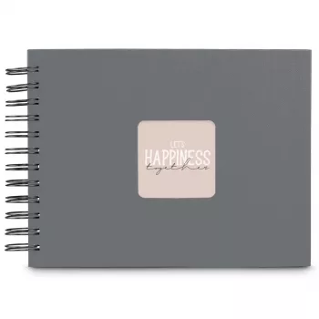 Hama 00009839 photo album Grey 50 sheets 10 x 15 Spiral binding