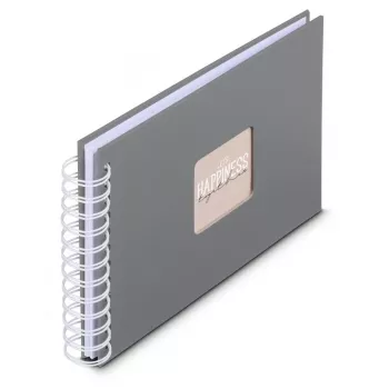 Hama 00009836 photo album Grey 50 sheets 10 x 15 Spiral binding