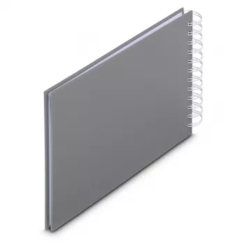 Hama 00009836 photo album Grey 50 sheets 10 x 15 Spiral binding