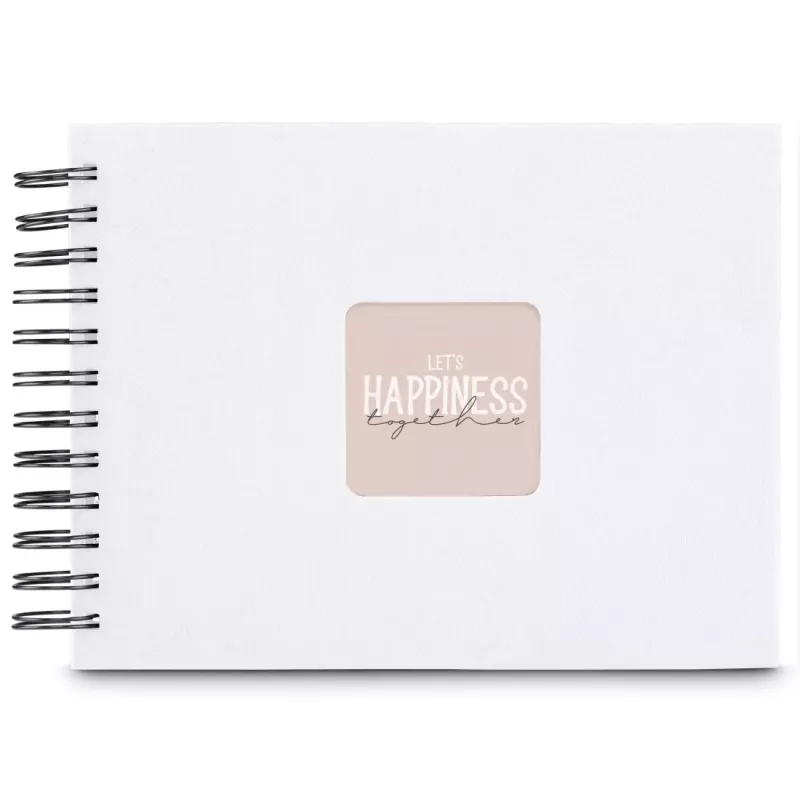 Hama 00009845 photo album White 50 sheets 10 x 15 Spiral binding