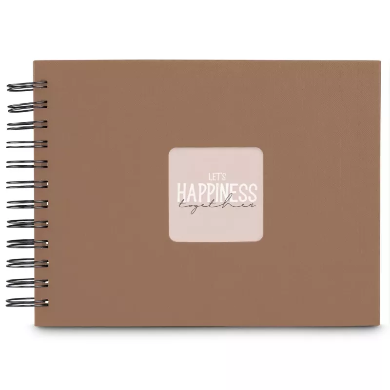 Hama 00009851 photo album Brown 50 sheets 10 x 15 Spiral binding