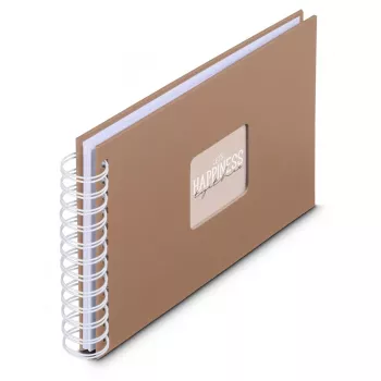 Hama 00009848 photo album Brown 50 sheets 10 x 15 Spiral binding