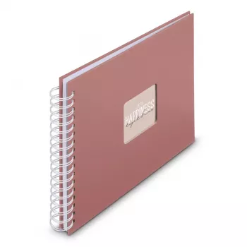 Hama 00009855 photo album Terracotta 50 sheets 10 x 15 Spiral binding
