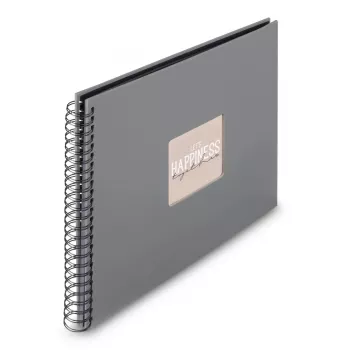 Hama 00009841 photo album Grey 50 sheets Spiral binding