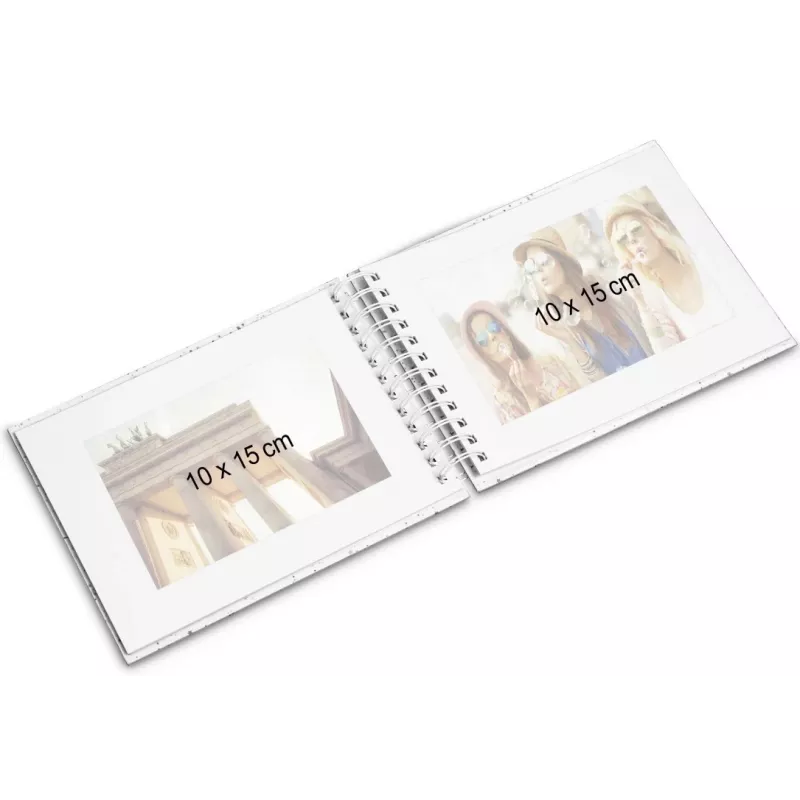 Hama 00009841 photo album Grey 50 sheets Spiral binding