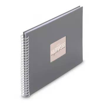 Hama Fine Art photo album Grey 300 sheets 10 x 15 cm Spiral binding
