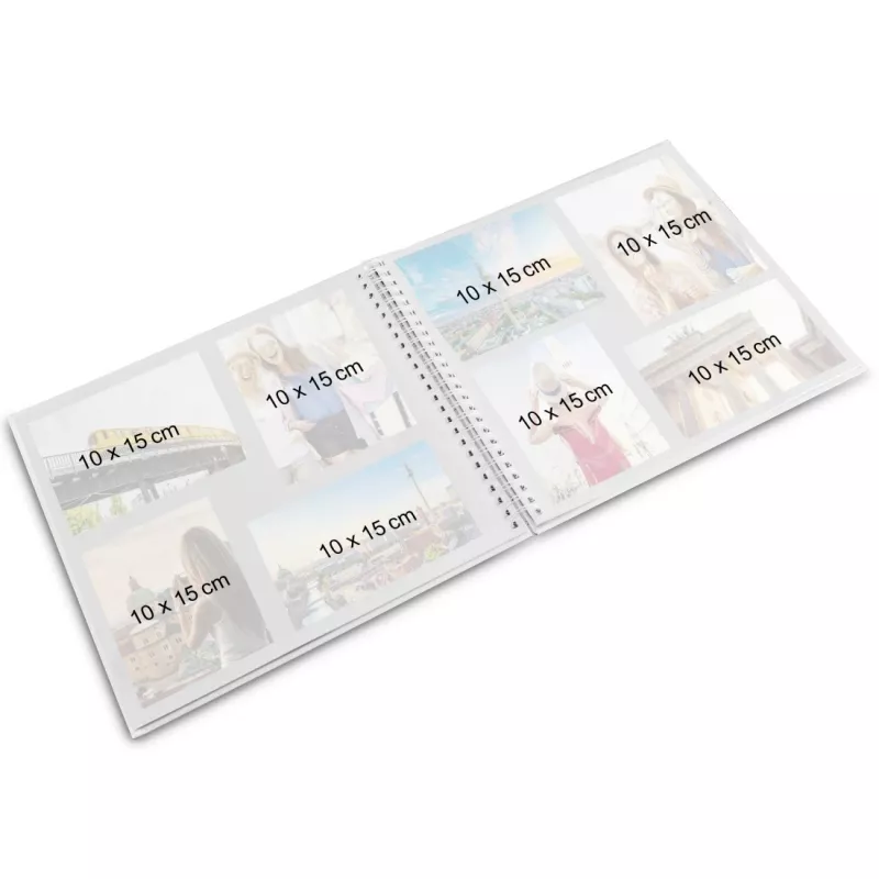 Hama Fine Art photo album White 300 sheets 10 x 15 cm Spiral binding