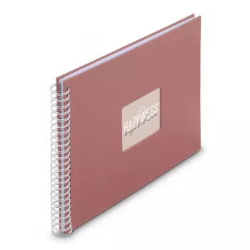 Hama Fine Art photo album Terracotta 300 sheets 10 x 15 cm Spiral binding
