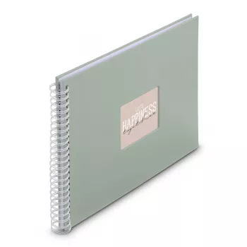 Hama Fine Art photo album Sage 300 sheets 10 x 15 cm Spiral binding