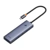 Baseus 4in1 Hub UltraJoy USB-C to USB 3.0 Gray Cable