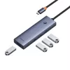 Baseus 4in1 Hub UltraJoy USB-C to USB 3.0 Gray Cable