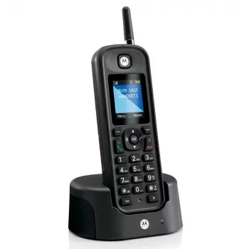 DECT telephone Motorola O201 Caller ID Black Wireless Handset
