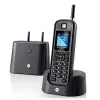 DECT telephone Motorola O201 Caller ID Black Wireless Handset