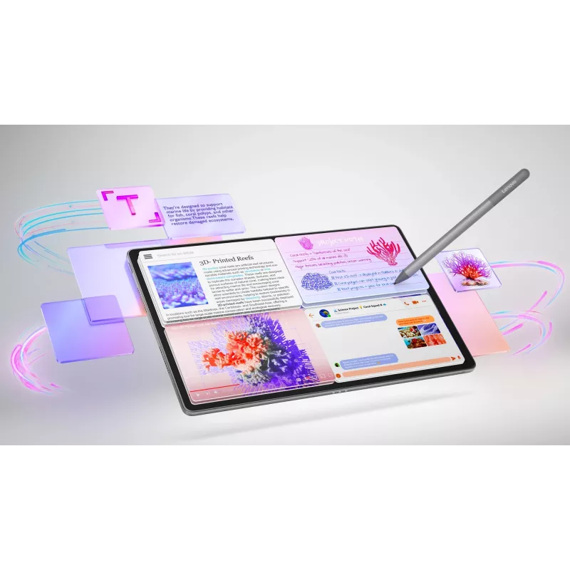 Lenovo Idea Tab Plus Mediatek 256 GB 30.7 cm (12.1 inch) 8 GB Wi-Fi 5 (802.11ac) Android 15 Grey