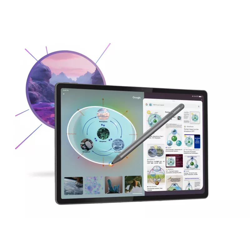 Lenovo Idea Tab Plus Mediatek 256 GB 30.7 cm (12.1 inch) 8 GB Wi-Fi 5 (802.11ac) Android 15 Grey