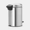 Waste Bin Brabantia NewIcon 3L Matt Steel