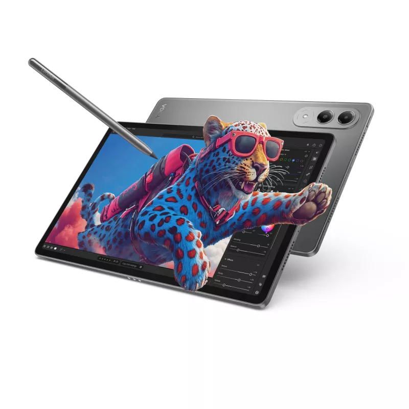 Lenovo Yoga Tab Snapdragon 256 GB 28.2 cm (11.1 inch) 12 GB Wi-Fi 7 (802.11be) Android 15 Grey