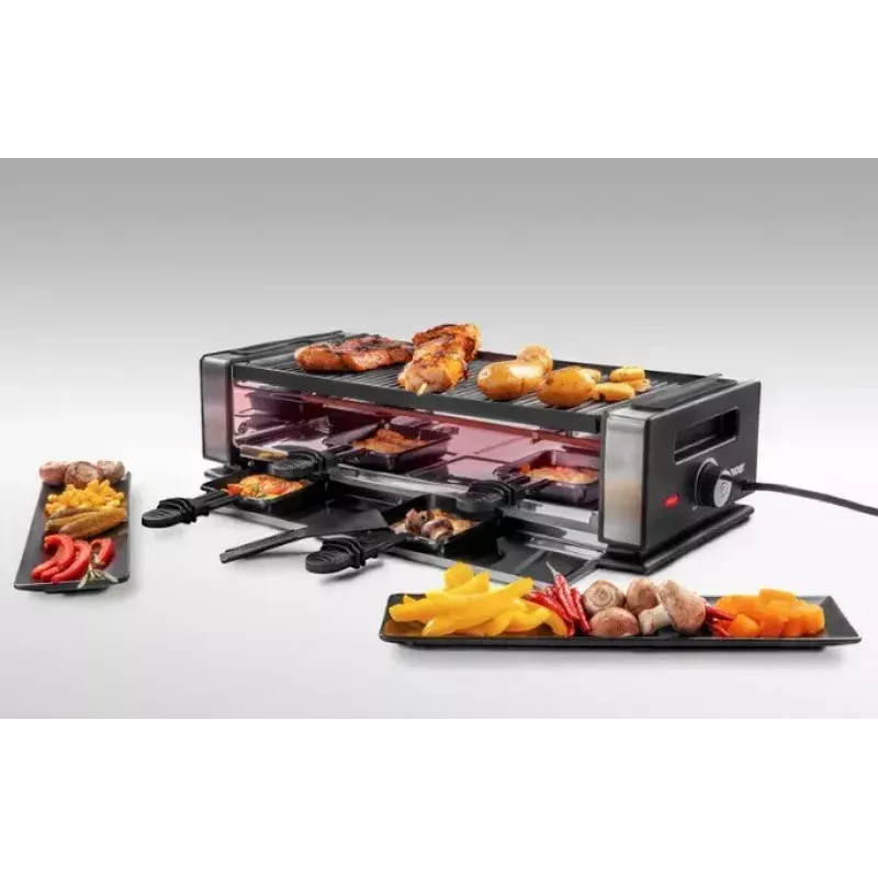 Raclette Grill Unold Delice Basic 1200 W 8 Persons Black Stainless Steel