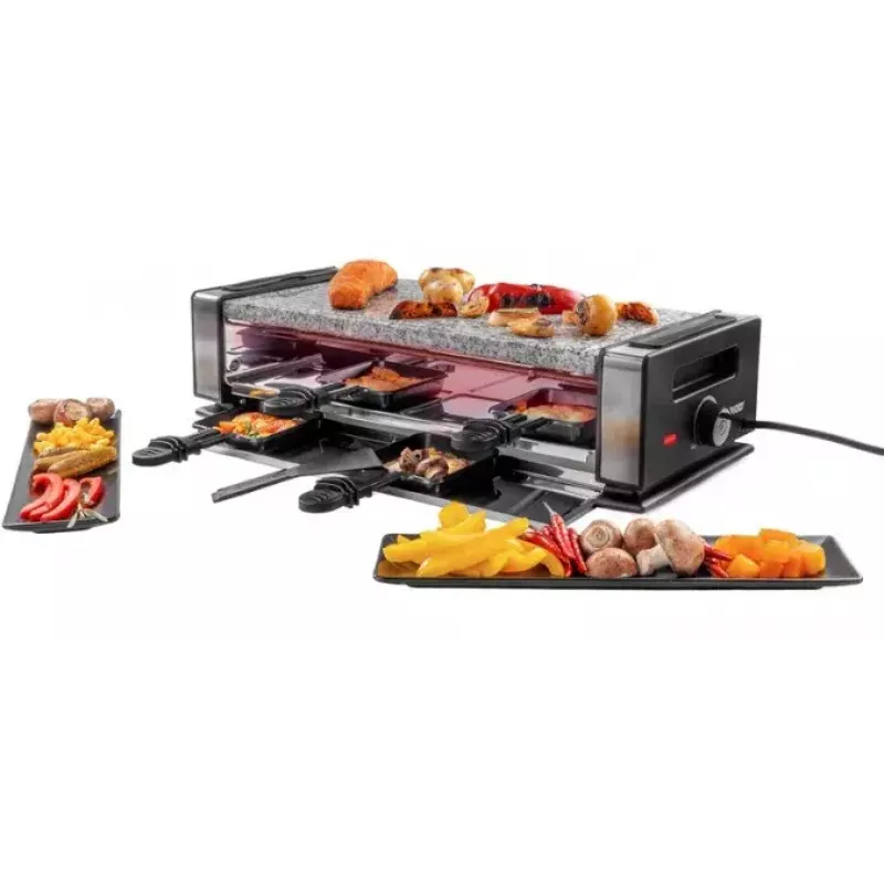 Raclette Grill Unold Delice Basic 1200 W 8 Persons Black Stainless Steel