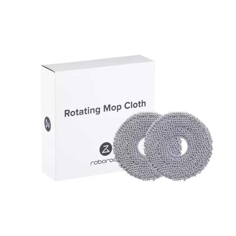 Mop pad for robot vacuum Xiaomi Roborock grey pack of 4