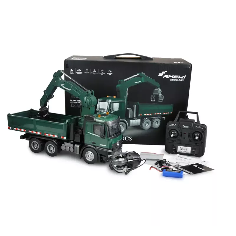 Dump truck Amewi Arocs 1:14 Electric engine 1200 mAh