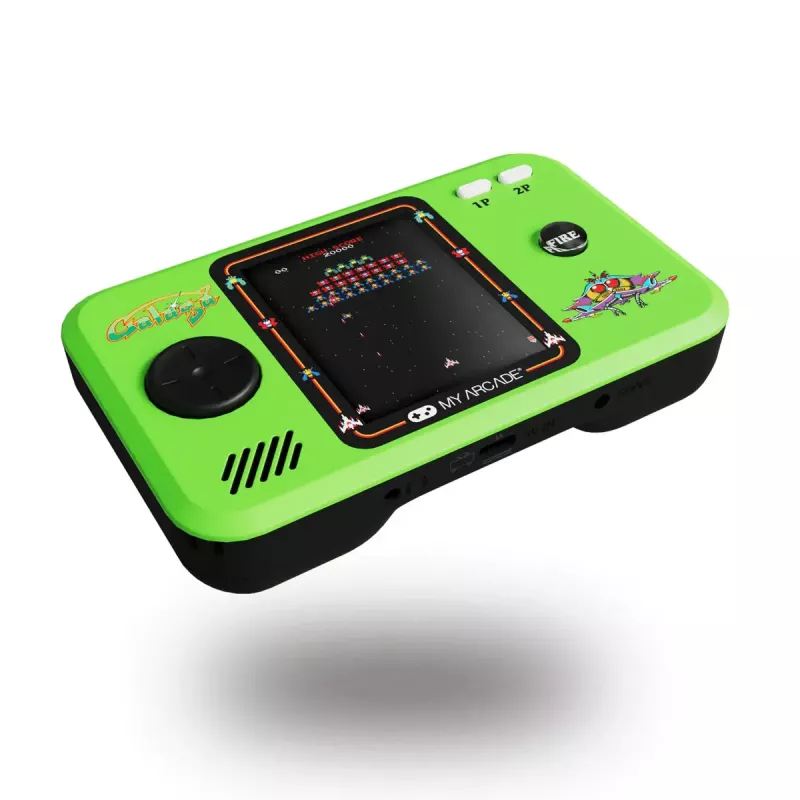 Handheld game console keine Marke My Arcade GALAGA Pocket Player Pro — 2.75 inch (6.98 cm) display, D-pad, 3.5 mm, USB/AA battery