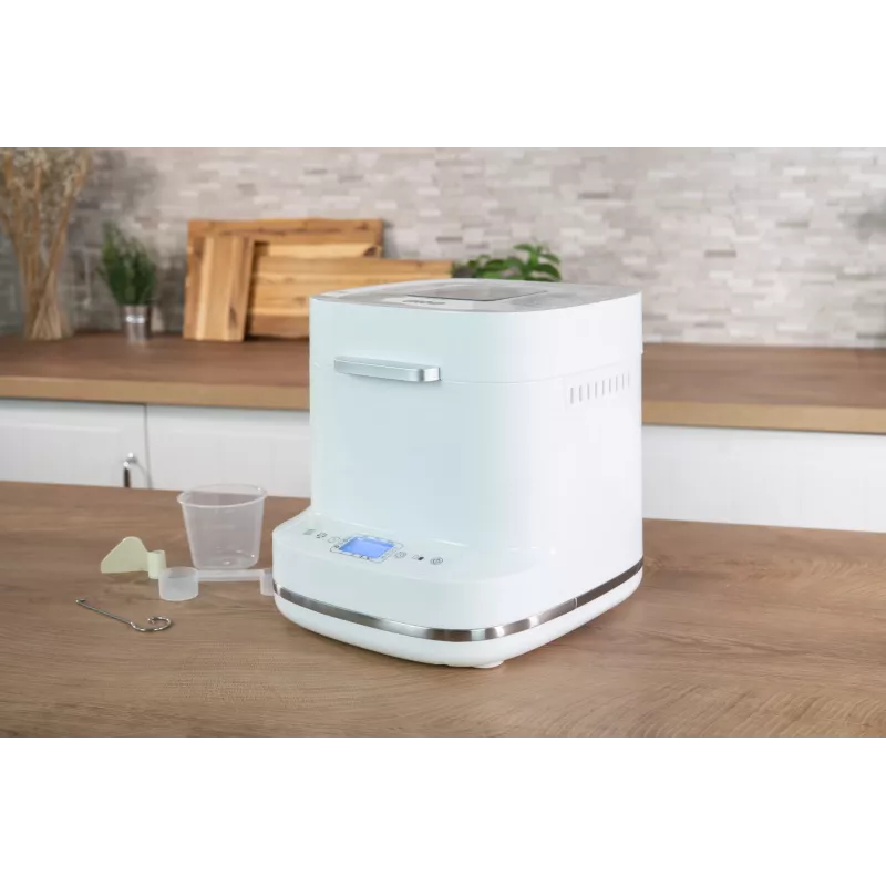 Bread maker Unold Esge Backmeister Bernd 68120 — 550 W, max loaf 1 kg, white, plastic housing