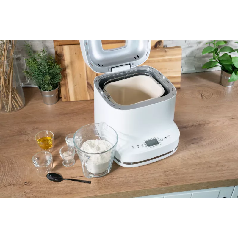 Bread maker Unold Esge Backmeister Bernd 68120 — 550 W, max loaf 1 kg, white, plastic housing