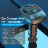 Car charger Vention 3-Port USB (USB-C + 2× USB-A) 30W/18W/5W Black