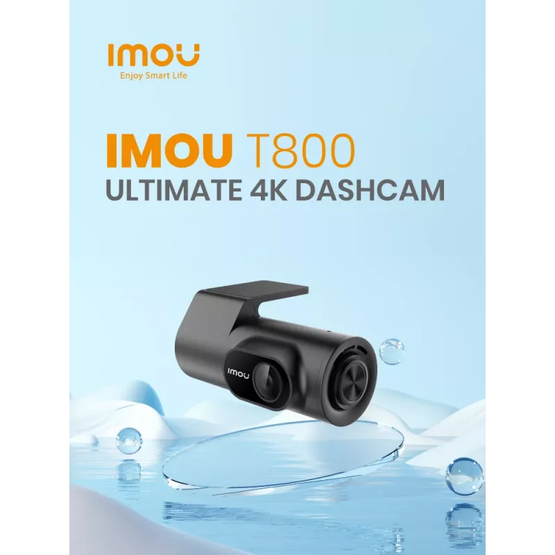 Imou T800 dashcam 4K Ultra HD Wi-Fi DC Black