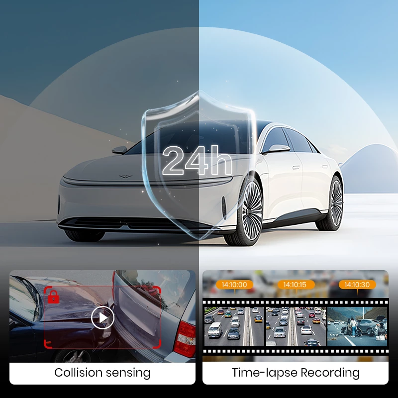Imou T800 dashcam 4K Ultra HD Wi-Fi DC Black