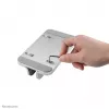 Laptop holder Neomounts NSLS300SILVER 11–17 inch aluminium, height 0–42 mm, width 0–150 mm, depth 0–92 mm, silver