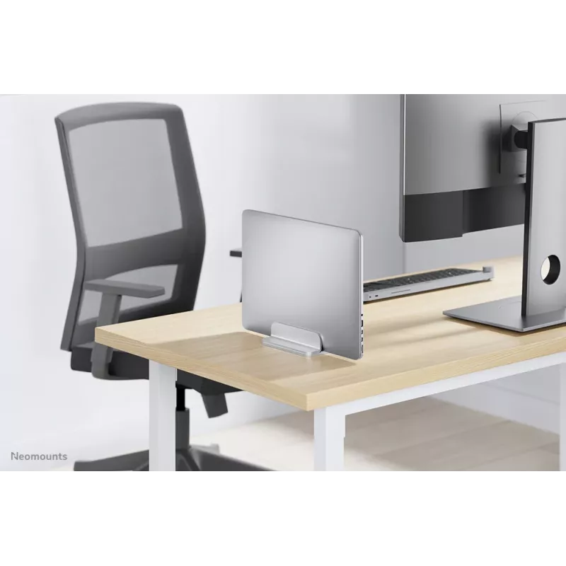 Laptop holder Neomounts NSLS300SILVER 11–17 inch aluminium, height 0–42 mm, width 0–150 mm, depth 0–92 mm, silver