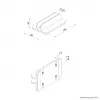 Laptop holder Neomounts NSLS300SILVER 11–17 inch aluminium, height 0–42 mm, width 0–150 mm, depth 0–92 mm, silver