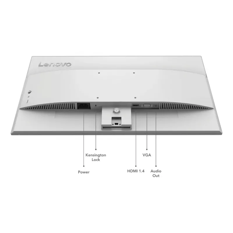 Computer monitor Lenovo L24-4C 23.8 inch (60.5 cm) Full HD 1920×1080 IPS LCD, 6 ms, 178° viewing angles, built-in speakers, VESA, grey