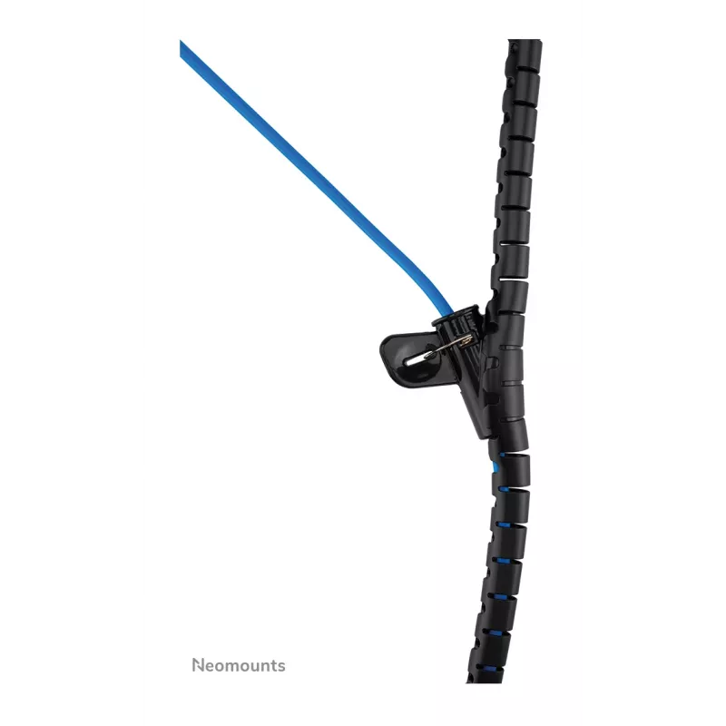 Cable management sleeve Neomounts ADS06-140BL for Ø15 mm cables, black
