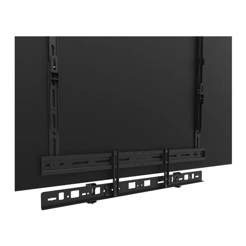 Videobar mount Neomounts AV30-500BL for 43–110 inch displays — VESA up to 600×400, max 10 kg, width 900 mm