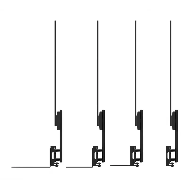 Videobar mount Neomounts AV30-500BL for 43–110 inch displays — VESA up to 600×400, max 10 kg, width 900 mm