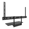 Shelf keyboard kit Neomounts AV40-500BL for 43–110 inch screens, VESA up to 600x400, max load 2.5 kg, 900×279×640 mm