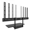Shelf keyboard kit Neomounts AV40-500BL for 43–110 inch screens, VESA up to 600x400, max load 2.5 kg, 900×279×640 mm