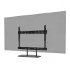 Shelf keyboard kit Neomounts AV40-500BL for 43–110 inch screens, VESA up to 600x400, max load 2.5 kg, 900×279×640 mm