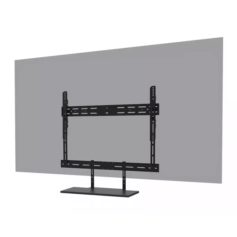 Shelf keyboard kit Neomounts AV40-500BL for 43–110 inch screens, VESA up to 600x400, max load 2.5 kg, 900×279×640 mm