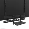 Videobar and laptop shelf kit Neomounts AV60-500BL for 43–110 inch displays, VESA up to 600x400, max load 8 kg, width 900 mm