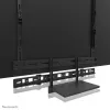 Videobar and laptop shelf kit Neomounts AV60-500BL for 43–110 inch displays, VESA up to 600x400, max load 8 kg, width 900 mm