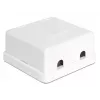 Wire Connector DeLOCK 86207 2x Keystone White